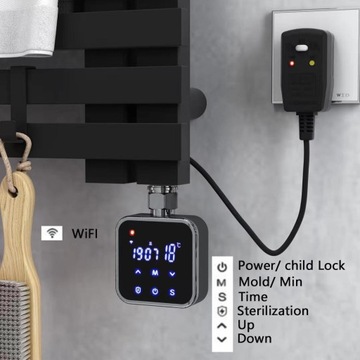 БЕЛЫЙ 1 стиль WIFI Правильное интеллектуальное отопление