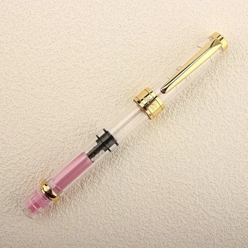 1 шт. многоразовая авторучка, прозрачная поршневая ручка, наполнитель поршня