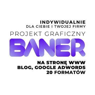 BANERY REKLAMOWE GRAFICZNE PROJEKT GOOGLE BLOG WWW