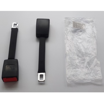 PRZEDŁUŻACZ PASA BEZPIECZEŃSTWA ADAPTER PRZEDŁUŻKA PRZELOTKA KLAMRA 25cm 2x