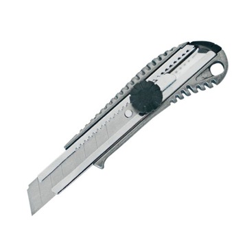 NOŻYK METAL OSTRZE ŁAMANE 18MM 30078