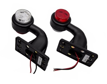 LAMPA LED BOCZNA TYLNA OBRYSÓWKA 10-30V 12 LED