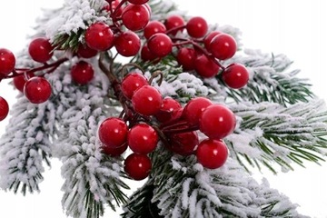 ЕЛЕВАЯ ВЕТКА ЗА СНЕГОМ СВЯТОЕ УКРАШЕНИЕ 42СМ