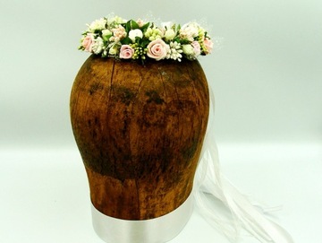 wianek komunijny na kok,wianki komunijne,na koczek