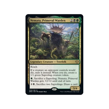 MTG Nemata, Primeval Warden (Rare)