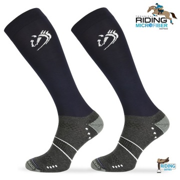Темно-синие носки из микрофибры Comodo для лошадей