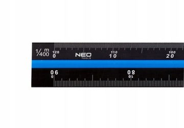 ШКАЛА НЕО ТРЕУГОЛЬНАЯ АЛЮМИНИЕВАЯ ШКАЛА 30 СМ ЦВЕТНОЙ МАРКЕР 72-205