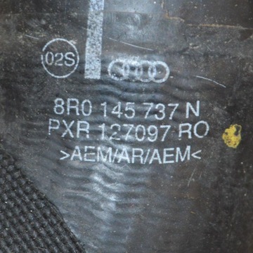 8R0145737N LEVÝ PŘÍVOD INTERCOOLER AUDI Q5 8R