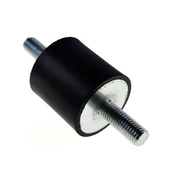 Wibroizolator Typ A 10X10 M4X15 45 ShA Stal A2