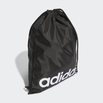 Adidas Worek Poliestrowy Czarny z Białym Napisem HT4740