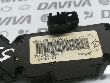 ELELKTRICKÝ ZVEDÁK OKNO DVEŘE ZADNÍCH ZADNÍ 2001 274080 KW ( HP)