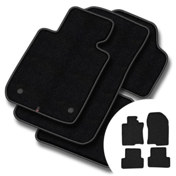 Velurové koberce Premium pro Acura Tsx 2009-2014