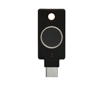 2 шт. защитного ключа YUBICO YubiKey C Bio (FIDO Edition)