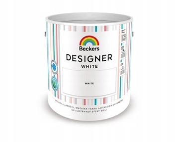 FARBA DO ŚCIAN Beckers Designer White 5L biała