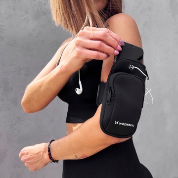 НАПЛЕЧНЫЙ ЧЕХОЛ ДЛЯ СМАРТФОНА, ЧЕРНЫЙ РЕМЕСЛ