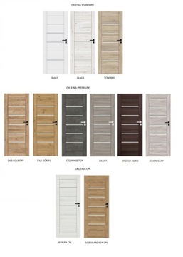 Двери Windoor CHICAGO С ЧЕРНЫМИ ПАНЕЛЯМИ - самые дешевые - самая быстрая доставка