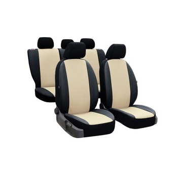Pokrowce samochodowe uniwersalne Perline do Ford Mondeo Mk4 beżowe