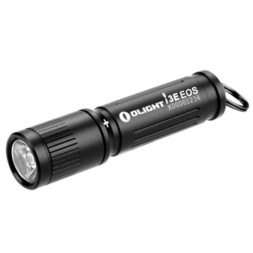 Latarka Olight I3E EOS TX kieszonkowa mini czarna 90 lumenów brelok