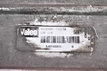 CHLADIČ INTERCOOLER 1J0145805 VW BORA 1.9 TDI 99R