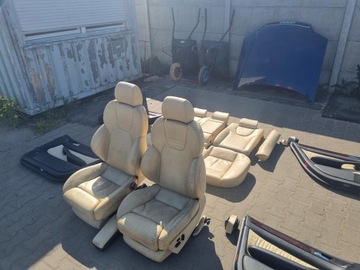 Fotele wnetrze skorzane skóra Audi A6 S6 RS6 C5 kombi europa RECARO