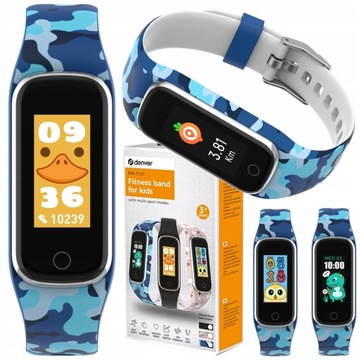 DENVER Smartband dla dzieci Opaska sportowa dla dziecka smart zegarek