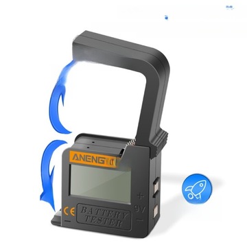 ТЕСТЕР АККУМУЛЯТОРОВ ИНСТРУМЕНТ ДЛЯ ИЗМЕРЕНИЯ АККУМУЛЯТОРОВ