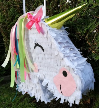 ПИНИАТА ЕДИНОРОГ ЛОШАДЬ ЕДИНОРОГ большой!