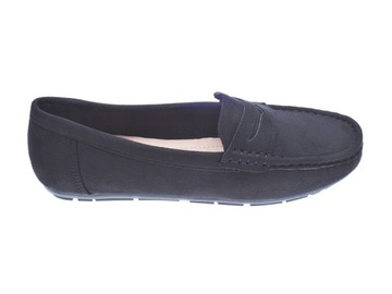 ZAMSZOWE MOKASYNY VK15011 Black r.36