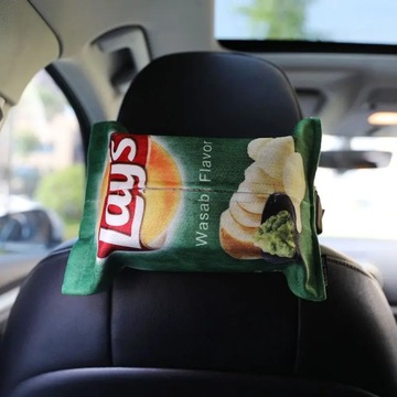 Творческая коробка для салфеток, тканевая упаковка, сумка в форме кармана для хранения салфеток