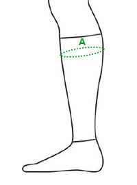 Opaski kompresyjne łydki biegowe COMPRESSPORT T4