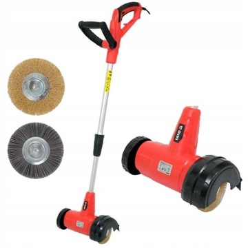 ЭЛЕКТРИЧЕСКАЯ ЩЕТКА ДЛЯ ТРАВЫ И КУБИКОВ СОРНЕЙ 400ВТ