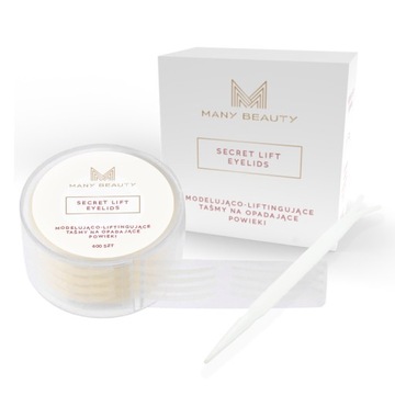 Paski korygujące powieki 600szt JASNY PÓŁKSIĘŻYC