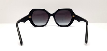 Okulary przeciwsłoneczne Dolce & Gabbana DG4406 501/8G czarne muchy