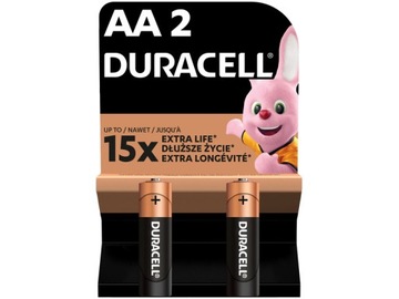 Baterie AA LR6 DURACELL Extra Life (2 szt.)
