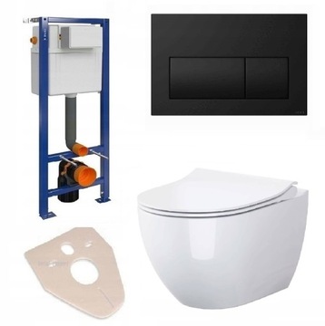 ZESTAW PODTYNKOWY ZEN CLEAN ON CERSANIT WC SLIM
