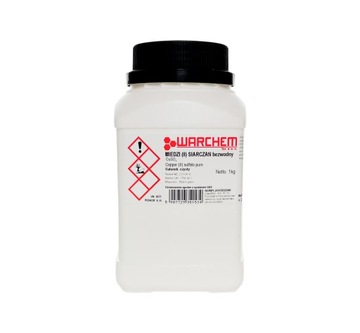 SIARCZAN MIEDZI (II) bezwodny - czysty - 1kg