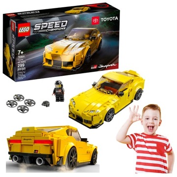 LEGO TOYOTA SUPRA GR WYŚCIGÓWKA SAMOCHÓD SPORTOWY