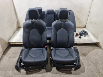 TOYOTA CAMRY XIII XV70 TAPICERKA FOTELE KOMPLET SKÓRA