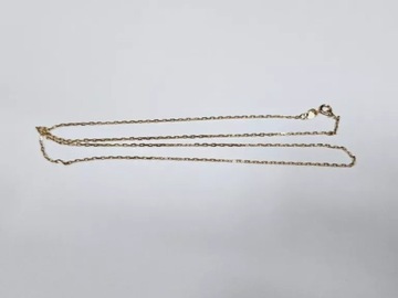 ZŁOTY ŁAŃCUSZEK 14K 585 52 CM 2,34G ANKIER