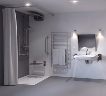 Регулируемая душевая штанга Держатель для душа