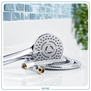 Душевая лейка для смесителей МОЩНЫЙ ПОТОК ВЫСОКОГО ДАВЛЕНИЯ СОТБЕ