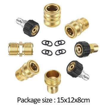 8 сменных переходников для мойки высокого давления M22