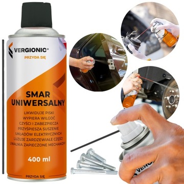 SMAR WIELOFUNKCYJNY ODRDZEWIACZ PREPARAT UNIWERSALNY SMAROWNICA SPRAY 400ml
