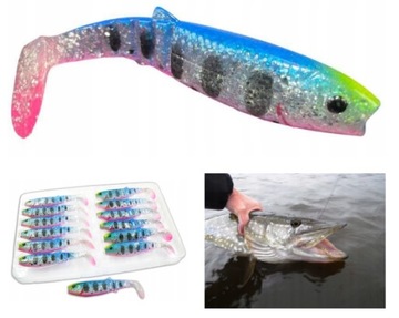 Savage Gear Cannibal PIKE RUBBER x 1шт #10см