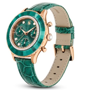 SWAROVSKI - Zegarek Octea Chrono Green ROS