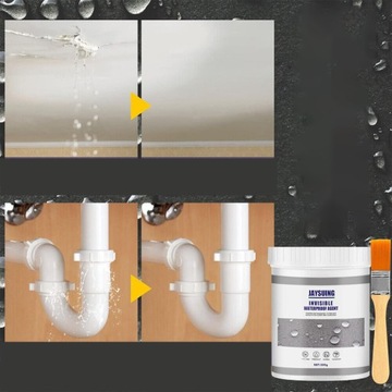 КРОВЕЛЬНЫЙ ГЕРМЕТИК ДЛЯ БЫСТРОГО РЕМОНТА WATER WASSER STOP 600G + ЩЕТКИ