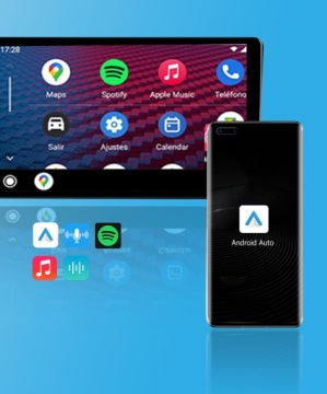 Беспроводная мини -USB -адаптер для iPhone iOS Android Auto