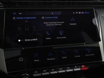 Peugeot 308 III Hatchback Plug-In 1.6 Hybrid 180KM 2022 Peugeot 308 PHEV półskóra i-cocpit navi klima, zdjęcie 22