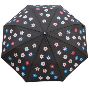 zmieniający kolor parasol damski parasolka damska