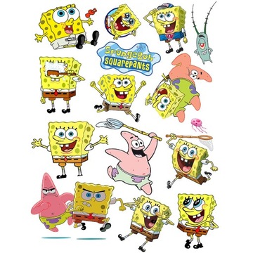 МОЮЩИЕСЯ ДЕТСКИЕ ТАТУ ГУБКА БОБ ОРИГИНАЛЬНЫЕ ДИЗАЙНЫ